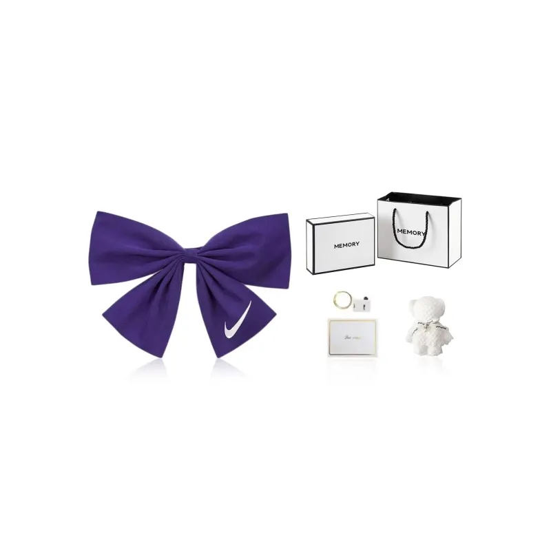 Nike Hair Tie Women's Purple/Black-1