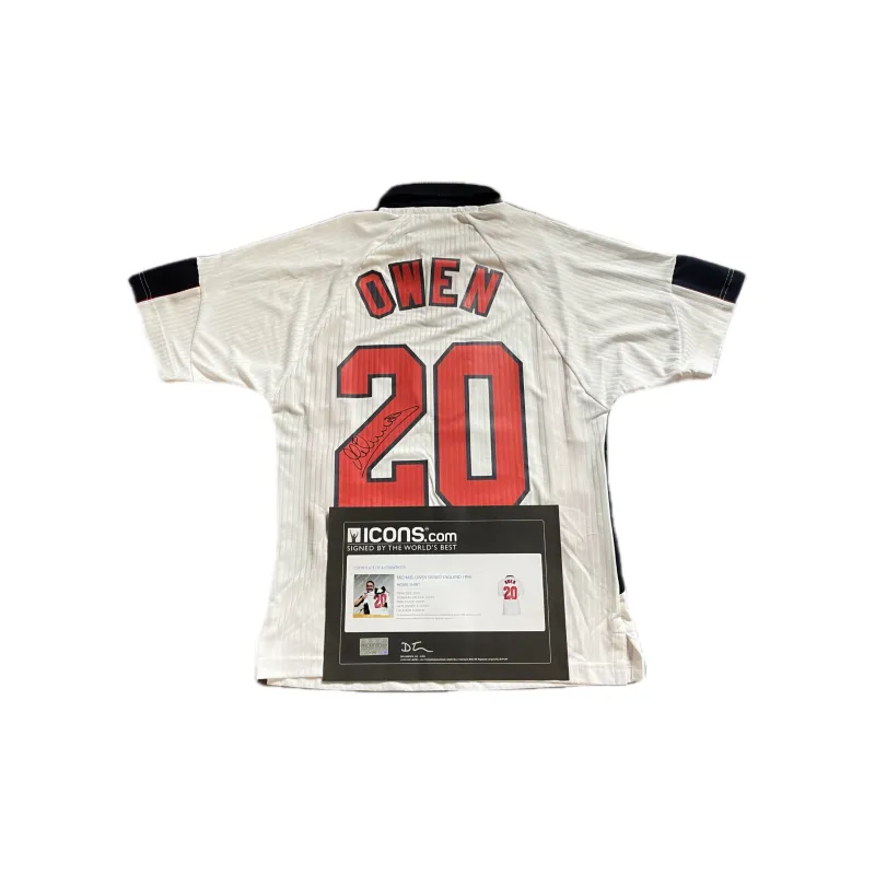 ICONS.com Michael Irving Includes Certification Certificate Not Included Framing Soccer Apparel Comes With Box-0