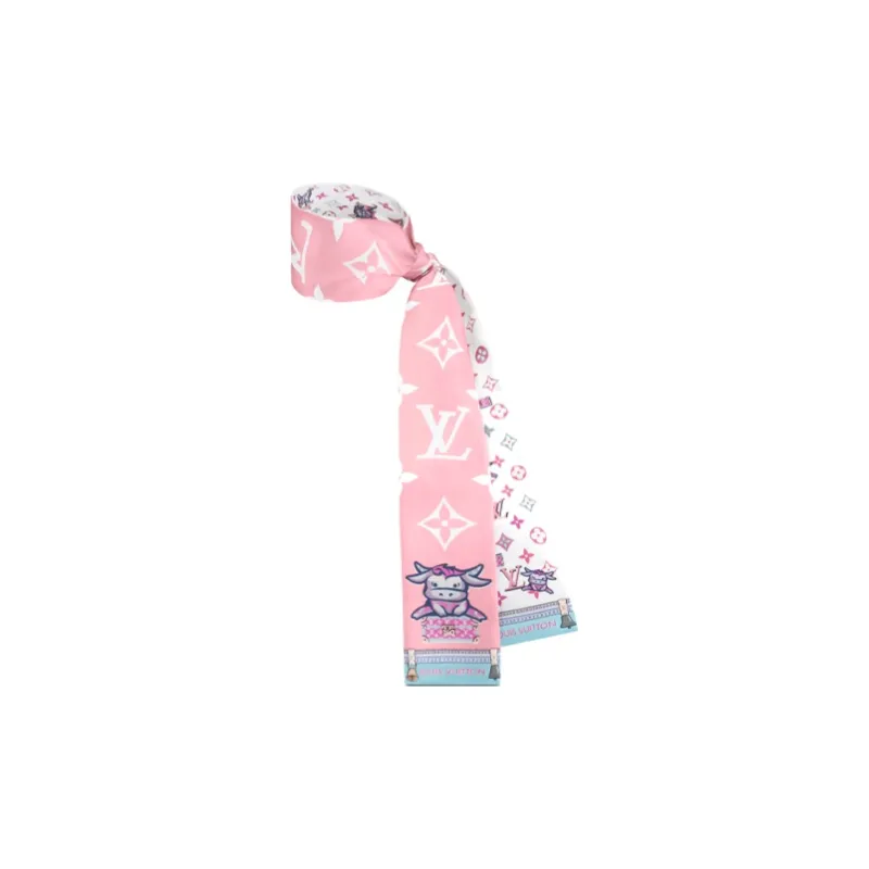 LOUIS VUITTON Hair Bands Unisex Pink-1