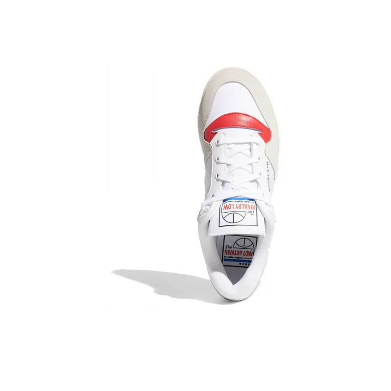 Adidas Rivalry Low 'White Glory Red'-3