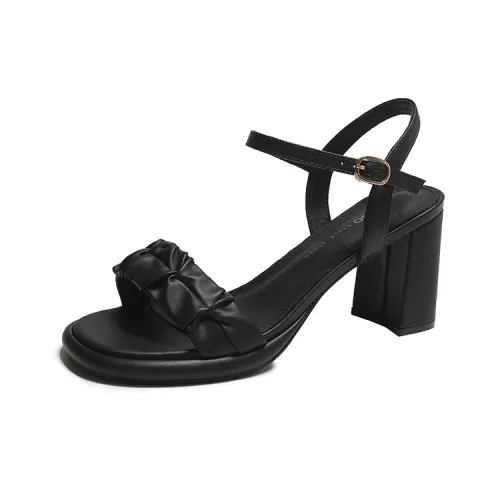 SHUXI One-Strap Sandals Women's