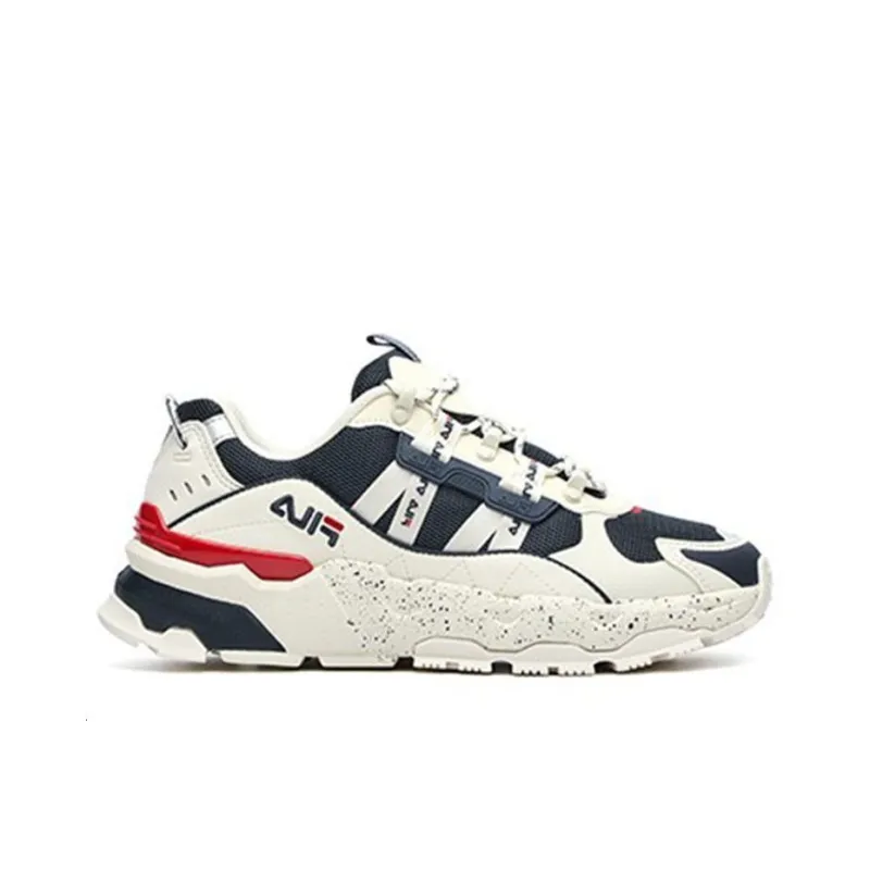FILA Fashion Sneakers Low top White/Blue/Red-1