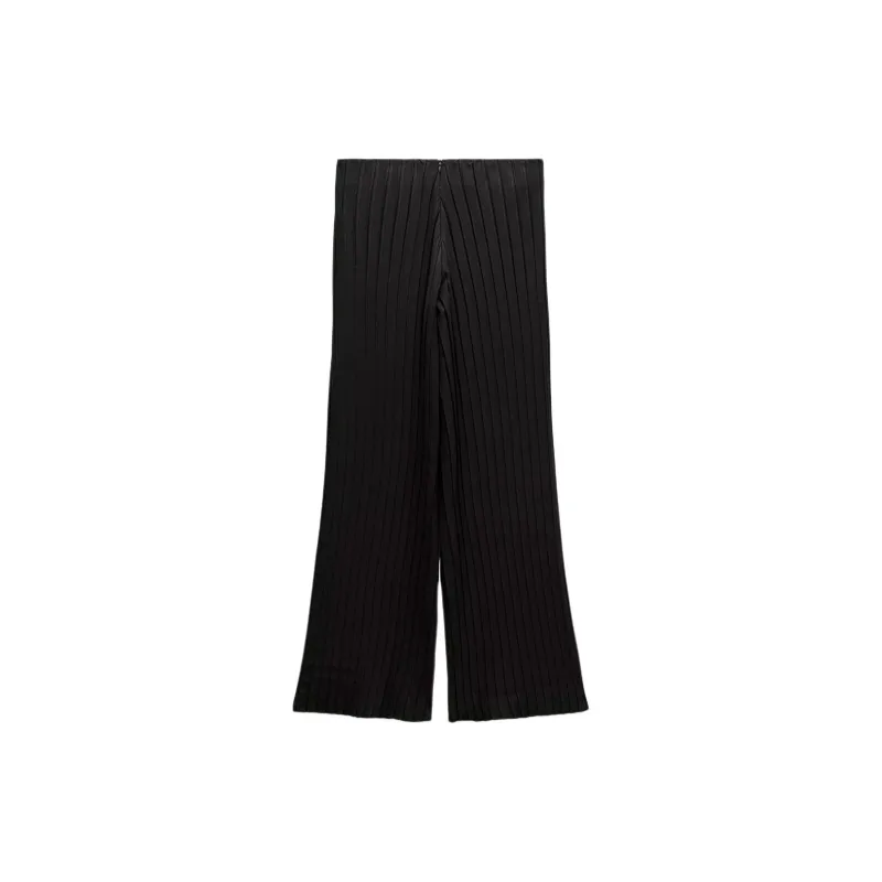 ZARA Casual Pants Women's Black-1