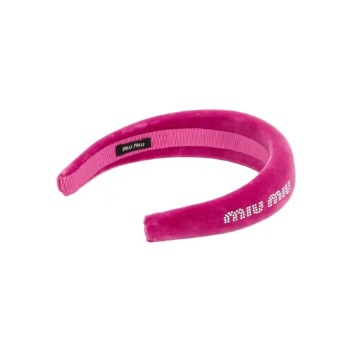 MIU MIU Headbands Women's Purple/Pink