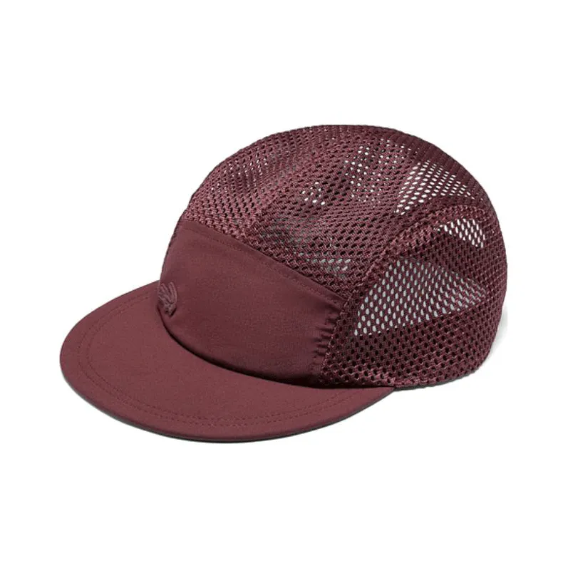 LACOSTE Polyester Baseball Caps Unisex Burgundy-0