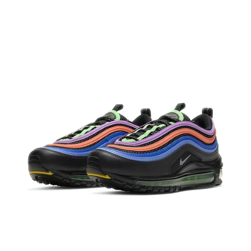 Nike Air Max 97 Electro Green Fuchsia Women's-2