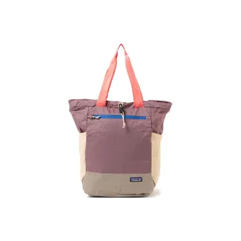 Beams Patagonia Collaboration Recycled Nylon Handbag Shoulder Bag Regular Men's Light Purple/Beige/Gray