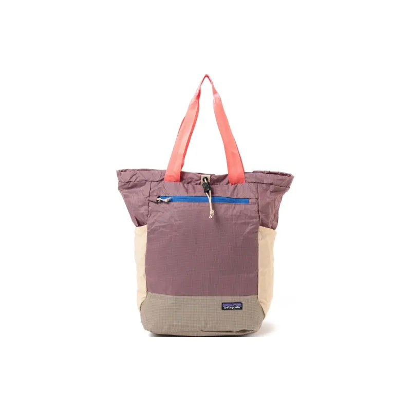 Beams Patagonia Collaboration Recycled Nylon Handbag Shoulder Bag Regular Men's Light Purple/Beige/Gray-0