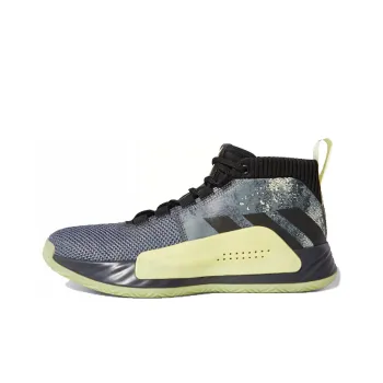 Adidas Dame 5 Grey Yellow