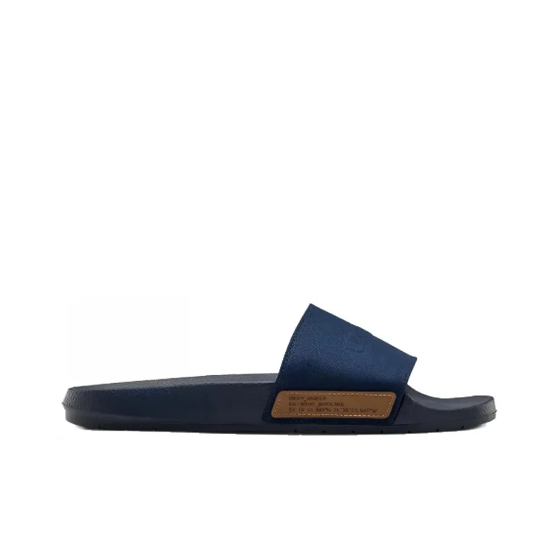 Under Armour Core Remix Canvas Slippers Blue-1