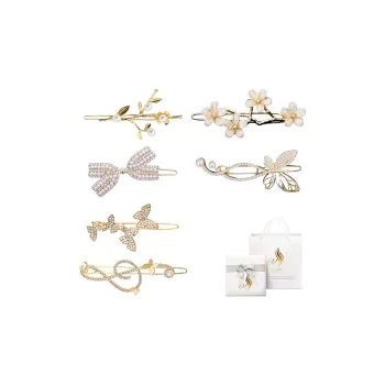 SENDME Alloy Hair Clips Women's