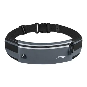 LiNing Polyester Fanny Pack Regular Unisex Gray