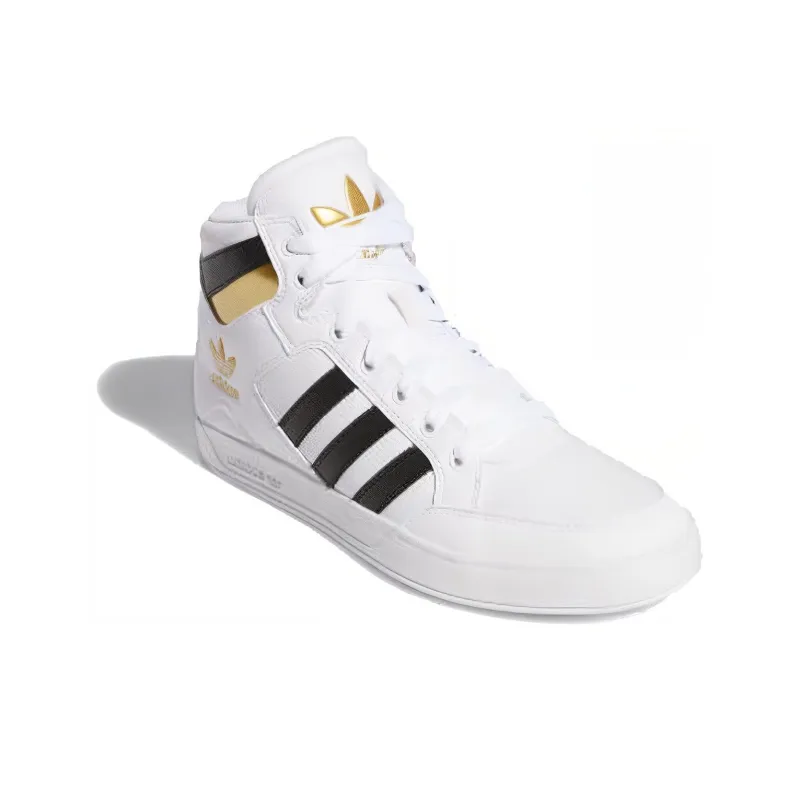 Adidas Hard Court High 'White Black Gold'-1