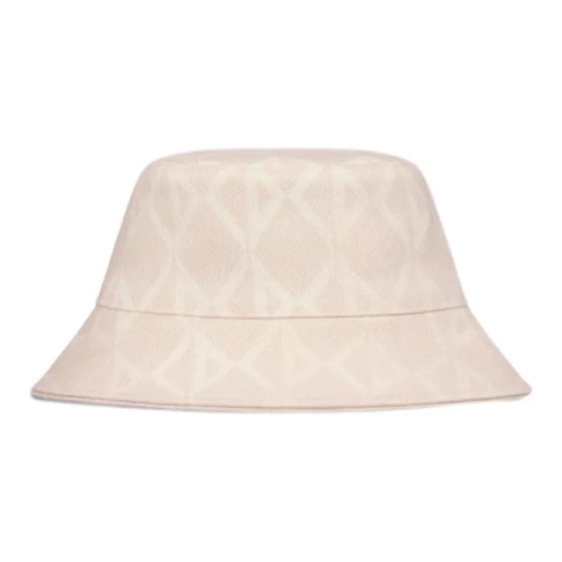 DIOR Cotton-Elastane Blend Bucket Hats Kids' Light Pink-0