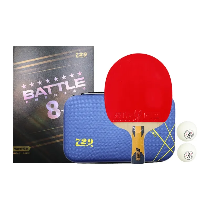 729 Ping Pong Paddles Unisex Red/Black-15
