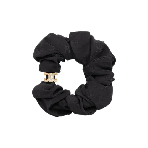 CELINE Hair Ties Women's Black