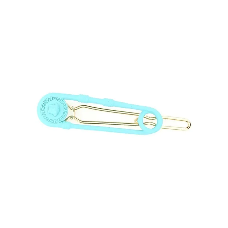 VERSACE Kids Medusa Head logo Hair Clip-0