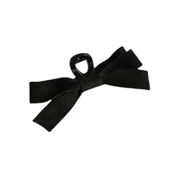 DAN DREAM Resin Velvet Cloth Hair Clips Women's