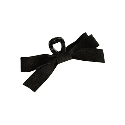 DAN DREAM Resin Velvet Cloth Hair Clips Women's