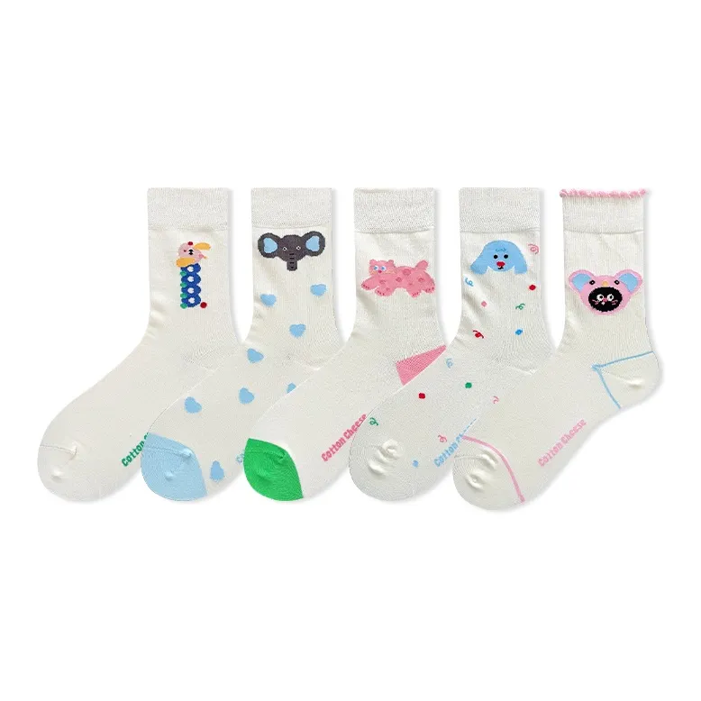 NGP Mid Calf Socks Women's 5 Pack-2