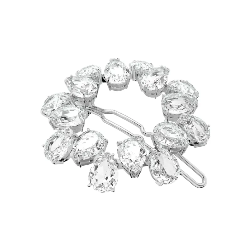Swarovski Hair Clips Women's Silver-0