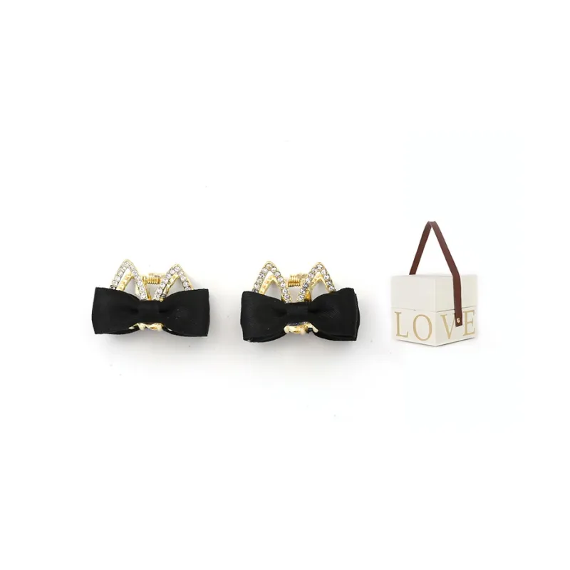 CHIMERA Fabric Alloy Hair Clips Women's-2