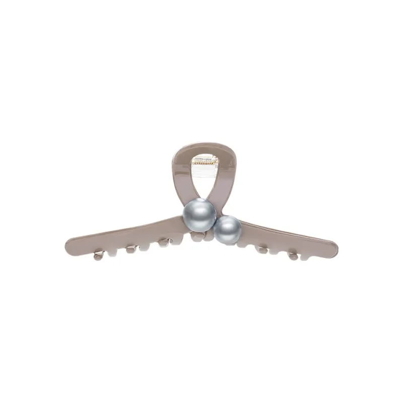 ROYALSASA Acrylic, Faux Pearl Hair Clips Women's-2