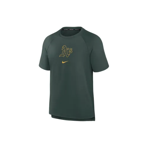 Nike T-Shirts Men Hunter Green