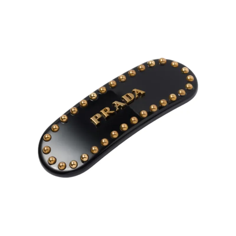 PRADA Hair Clips Women's Black-1