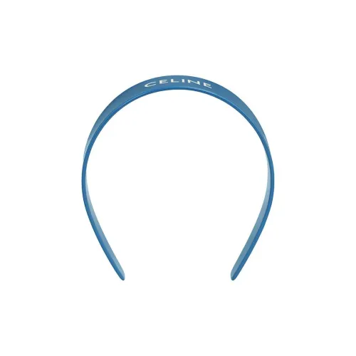 CELINE Headbands Women's Blue