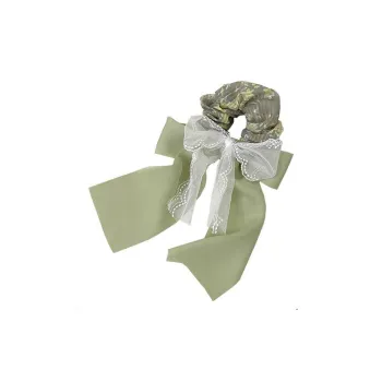 Enchanting Cat Fabric Hair Tie Women's