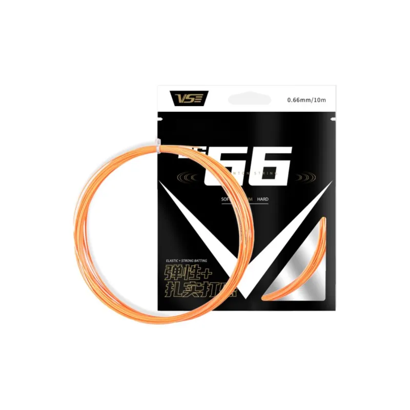 WEICHEN VS Stretch Durable, Both Features Badminton Racket Strings 8 Colors Composite Nylon Fine String Gauge-4