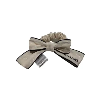 CHANEL Hair Ties Women's Beige