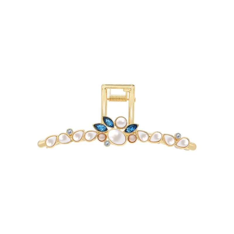ROYALSASA Alloy, Faux Pearl, Faux Crystal Hair Clips Women's-0