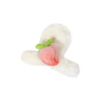 SENDME Plush Hair Clips Women's