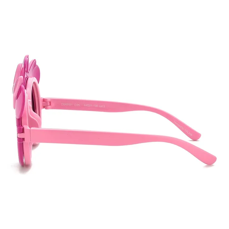 Disney Minnie Series PC Irregular Shape Sunglasses Kids' Black/Pink-5