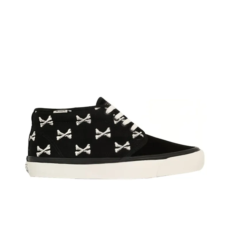 Vans Chukka Boot Wtaps Black Crossbones-1