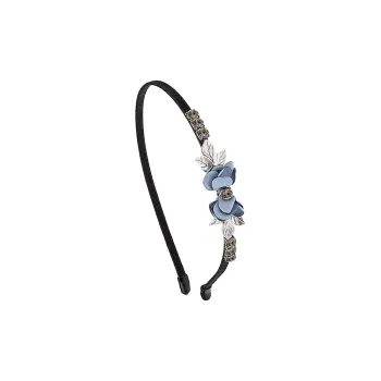 ROYALSASA Artificial Crystal Headbands Women's
