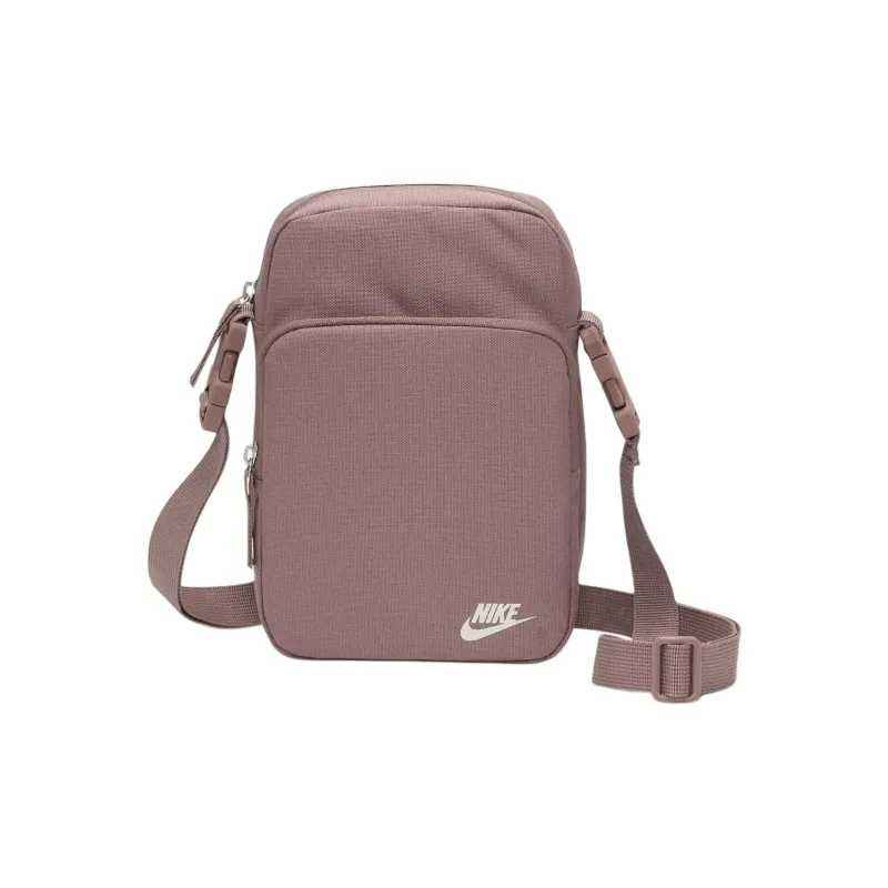 Nike Nylon With Polyester Shoulder Bag Crossbody Bag Unisex Smokey Mauve Red-0