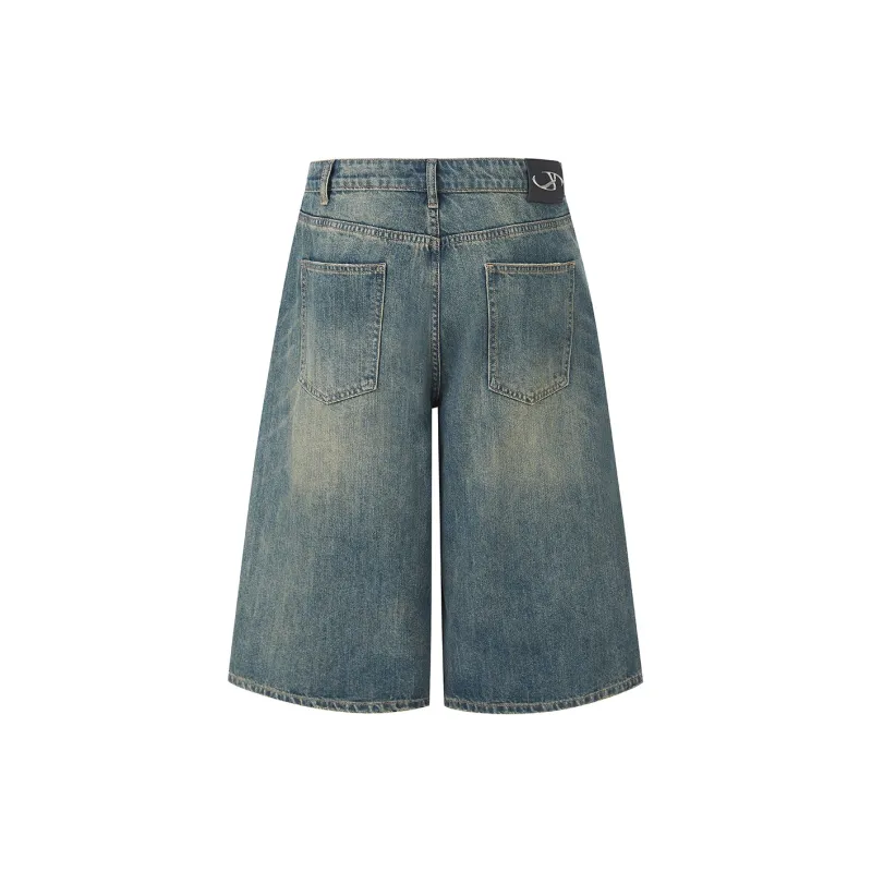 IMXS Denim Shorts Men Blue-1