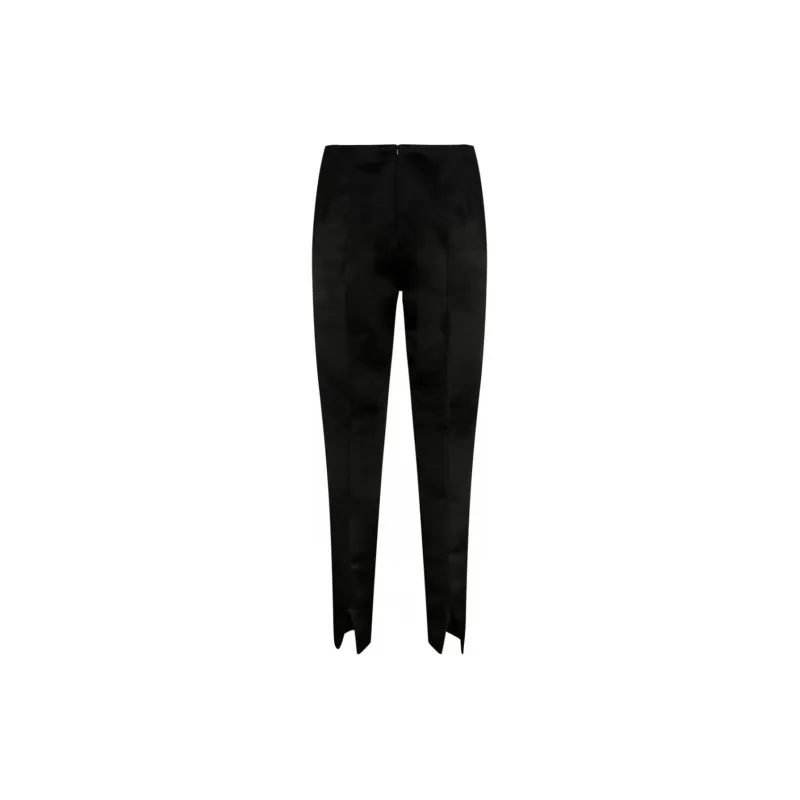 SportMax High Waist Straight Leg Pants-1
