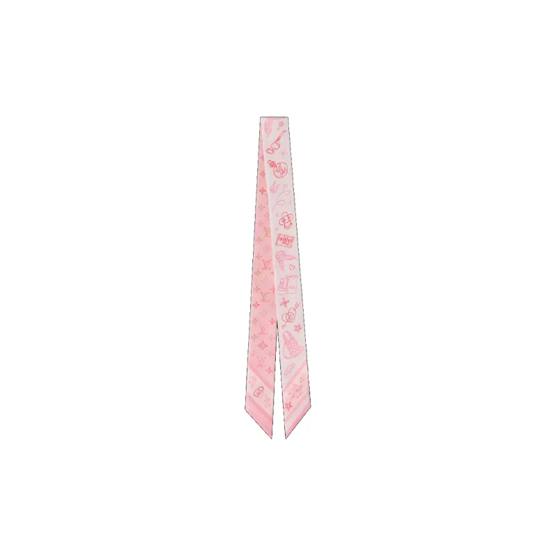 LOUIS VUITTON Hair Bands Women's Pink-0