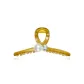Clear Tubas Claw Clip (Green)