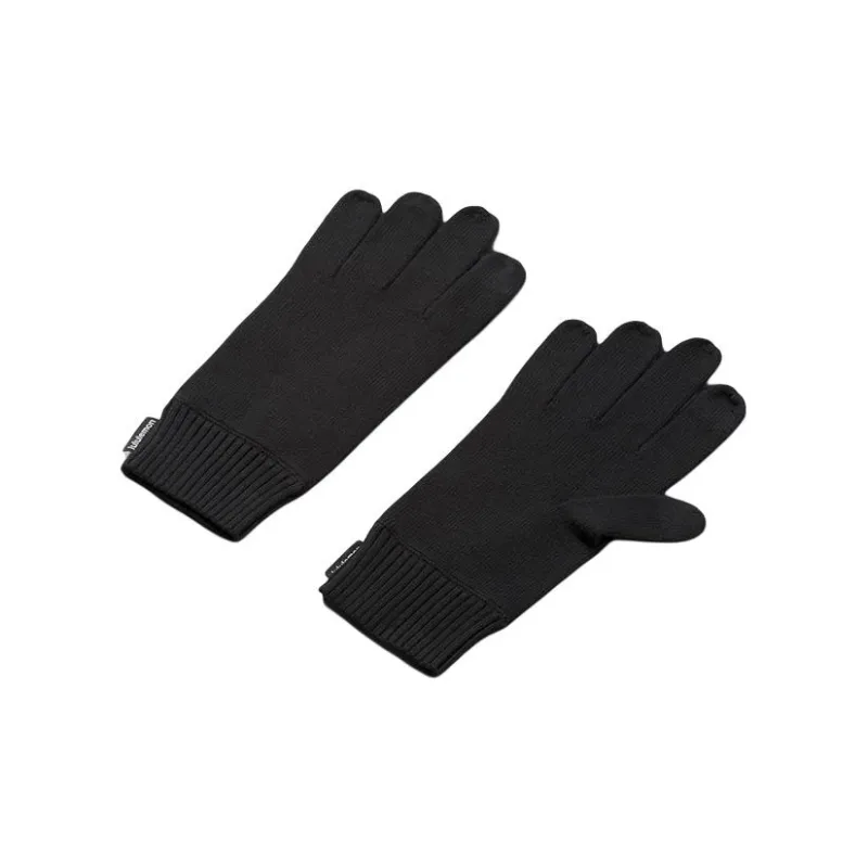 Lululemon Cotton Knit Gloves Men's Black-1