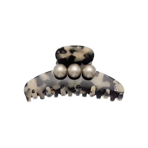 ALEXANDRE DE PARIS Jade Bead Medium Size Claw Clip Hair Accessories Women's-4