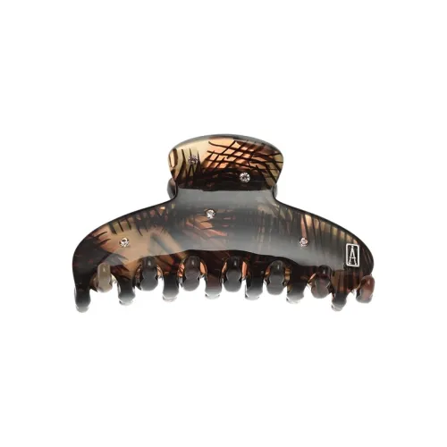 ALEXANDRE DE PARIS Hair Clips Women's X Coffee