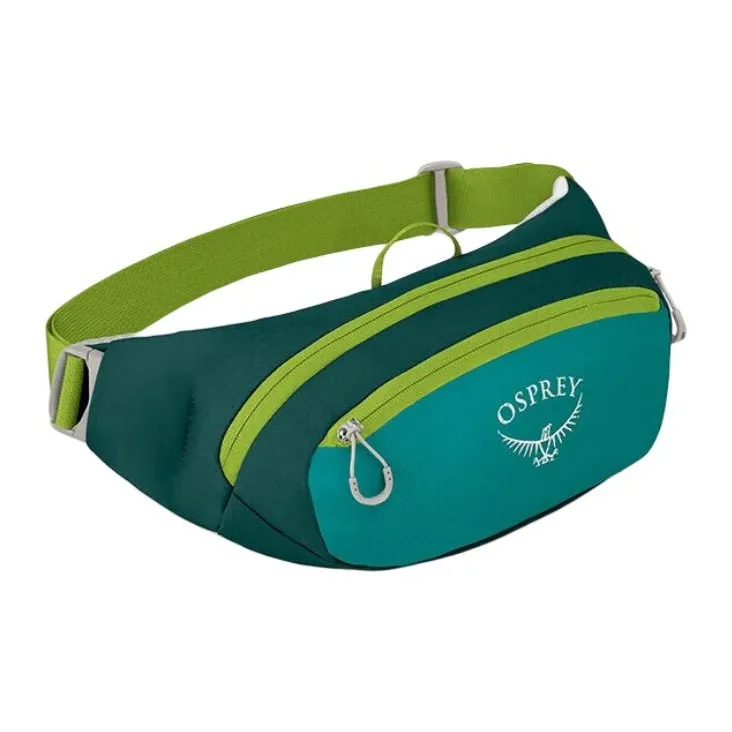 OSPREY Recycled Polyester One Shoulder Crossbody Fanny Pack Regular Unisex Turquoise-1