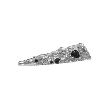Kelanxi Alloy Hair Clips Women's Silver