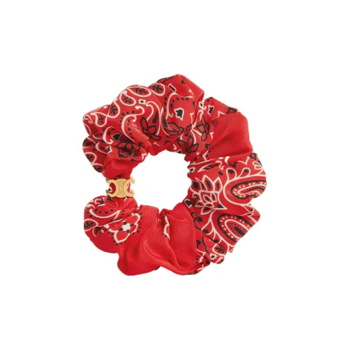 CELINE Hair Ties Women's Red