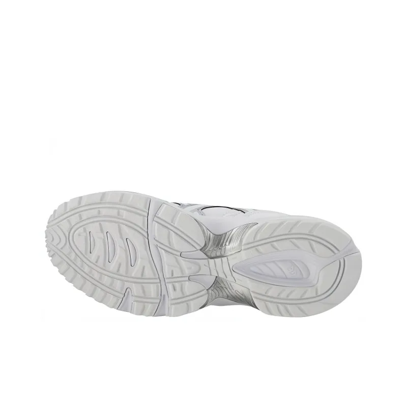 Asics GEL-1090 Wear-Resistant Low-Top Running Shoes Men's White Silver-2
